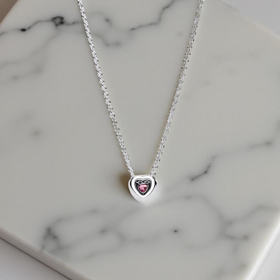 SILVER BRILLIANCE NECKLACE