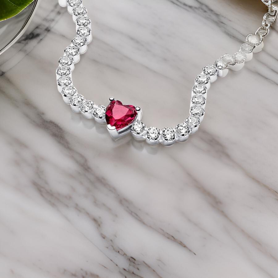 RED HEART BRACELET