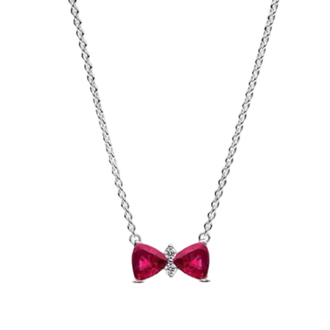 COLLIER À NŒUD ROUGE