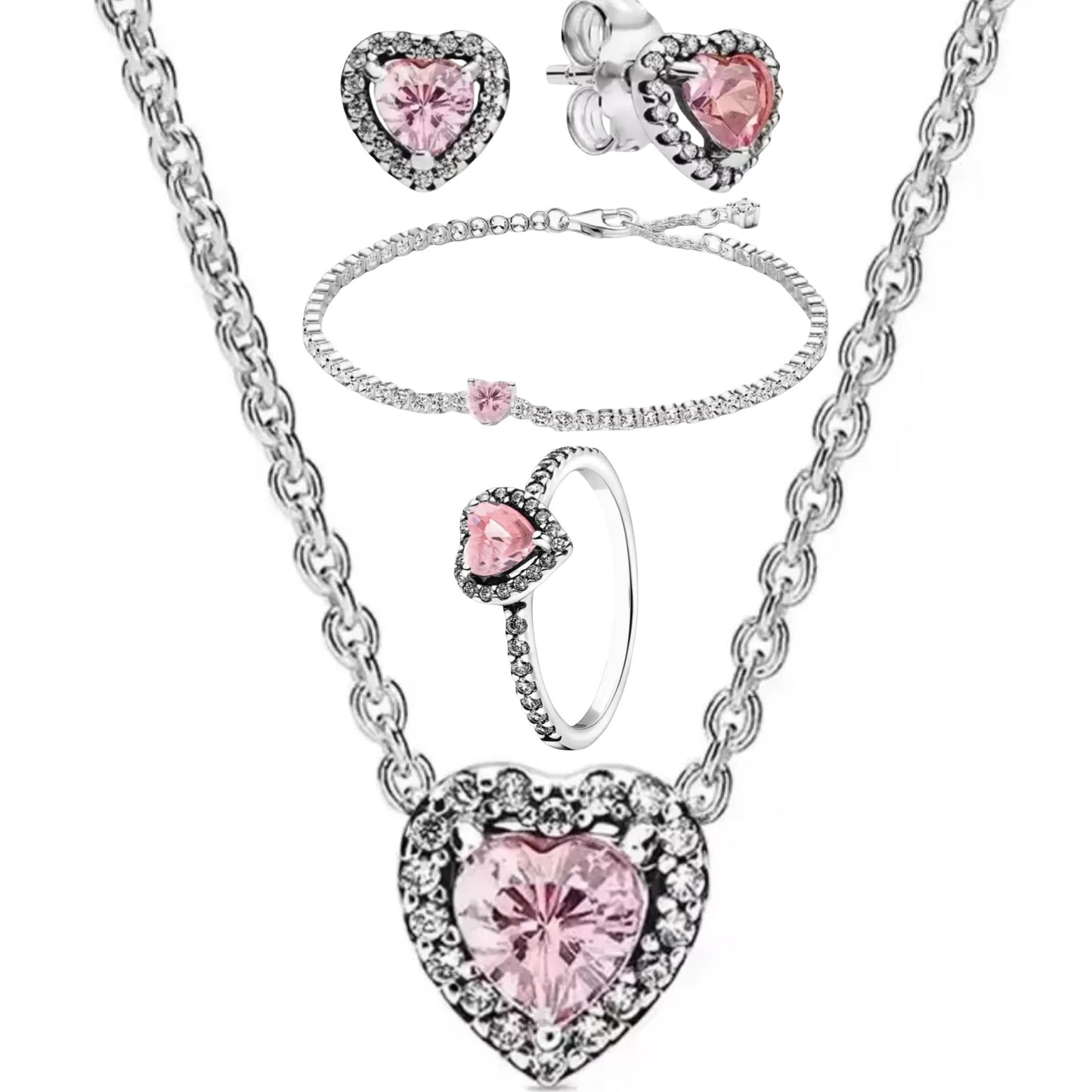 ENSEMBLE DE CLOUS ARGENT BRILLANT