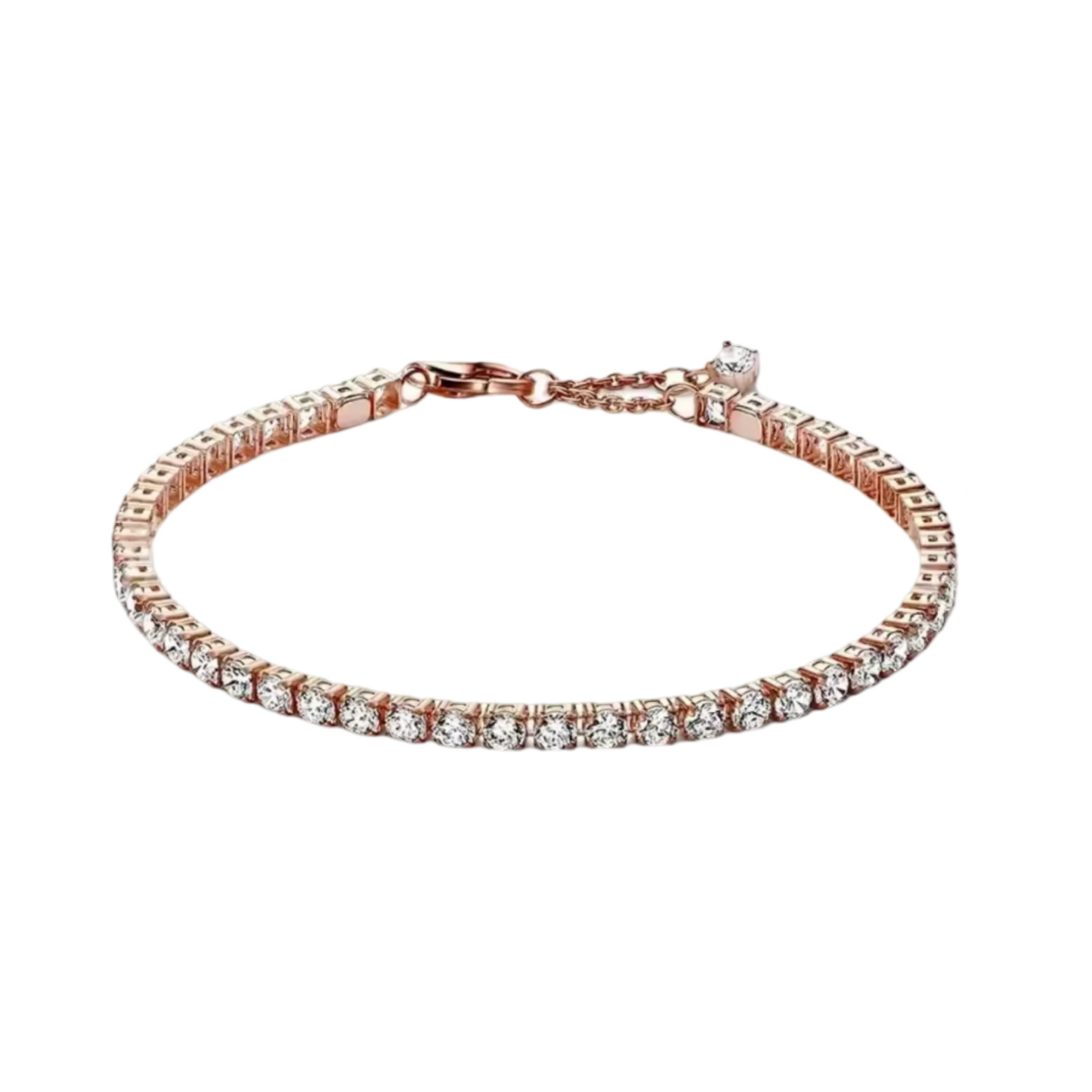 ROSE GOLD TENNIS BRACELET