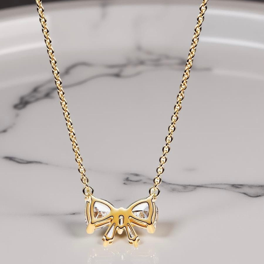 COLLIER À NŒUD DORÉ