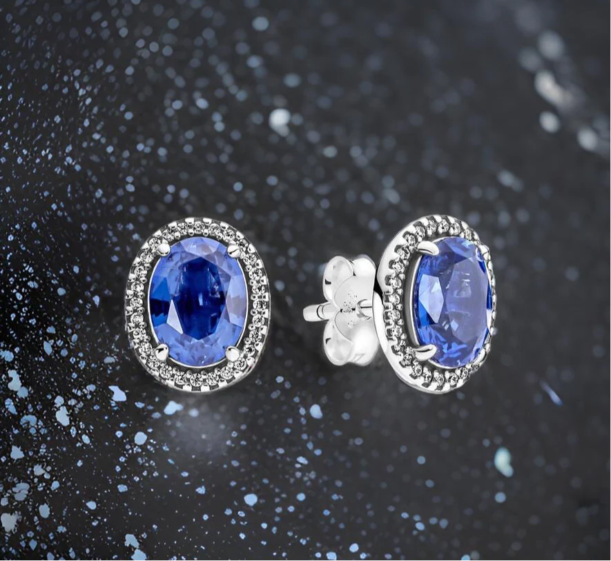 OVAL SAPPHIRE SET