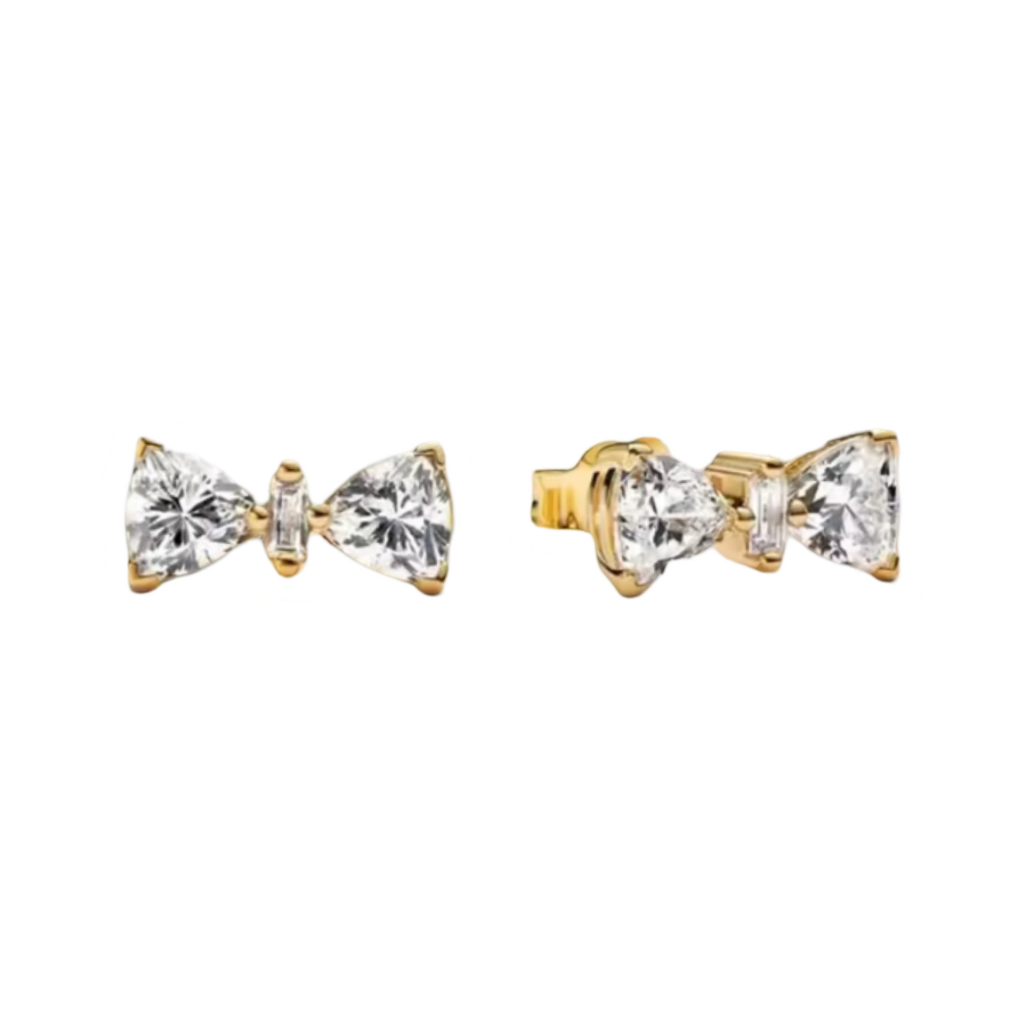 GOLDEN BOW STUDS