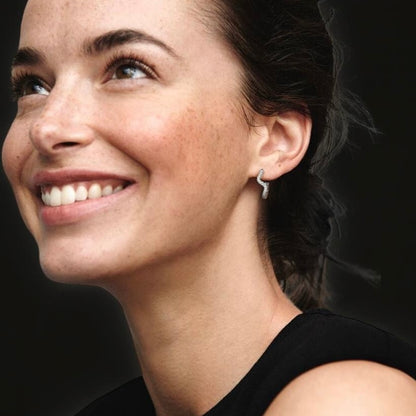 CRYSTAL HOOPS
