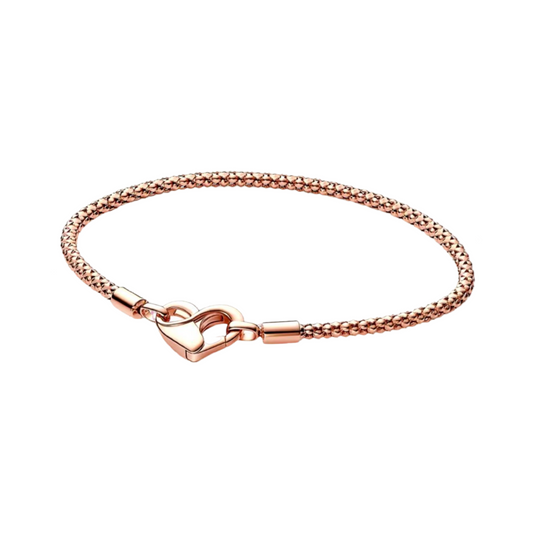 BRACELET RUSH EN OR ROSE