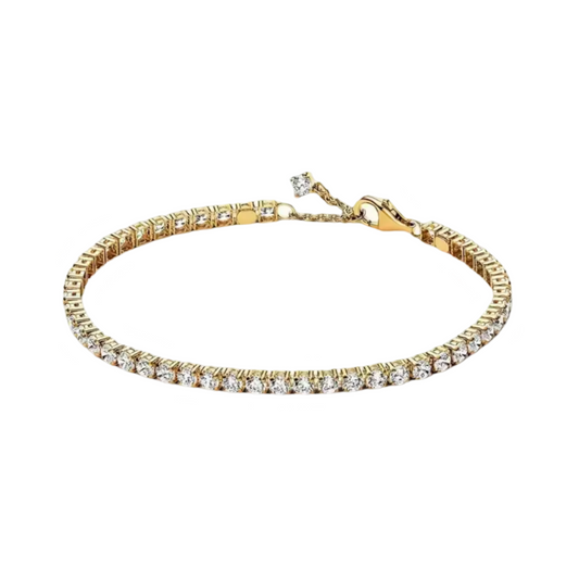 BRACELET DE TENNIS EN OR