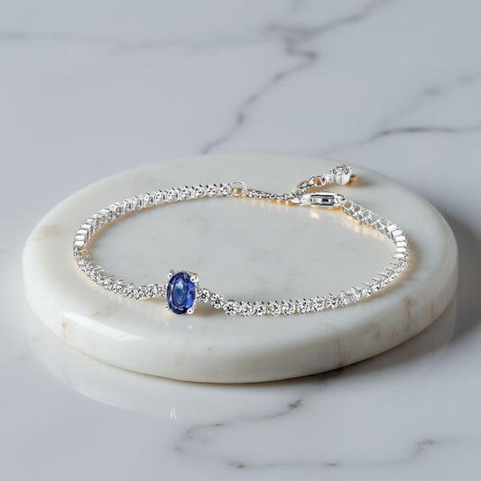 BRACELET SAPHIR OVALE