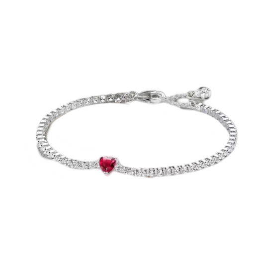 BRACELET COEUR ROUGE