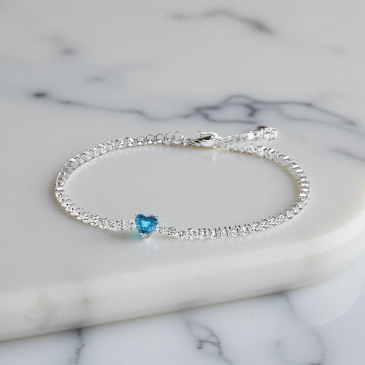 BRACELET CŒUR D'AMOUR DU CIEL