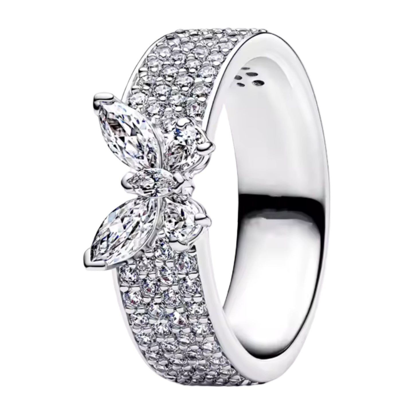 Silver Butterfly Ring
