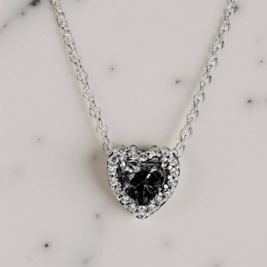 BLACK LOVE NECKLACE