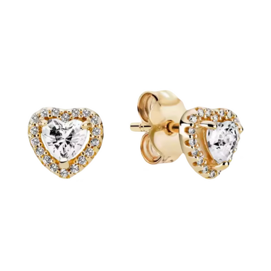 GOLDEN LOVE STUDS