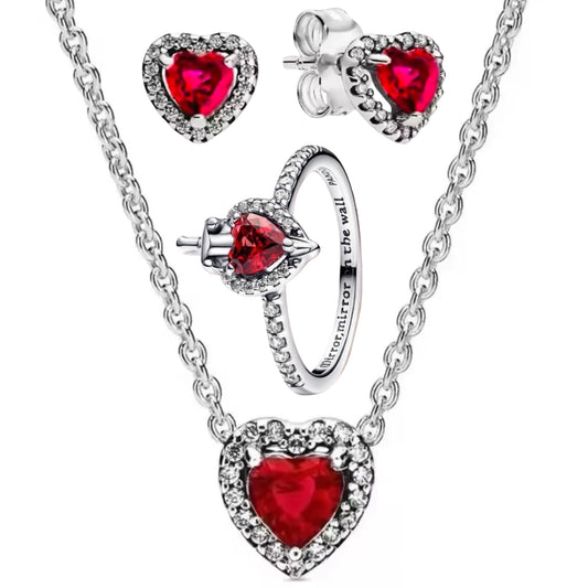 KILLER LOVE HEART STUDS TRIO