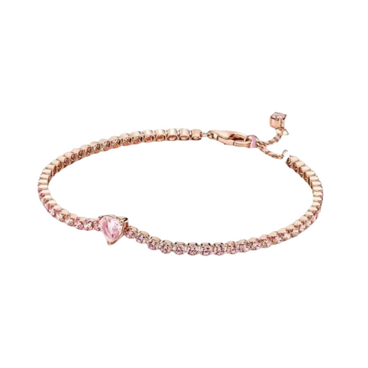 BRACELET CŒUR BRILLANT