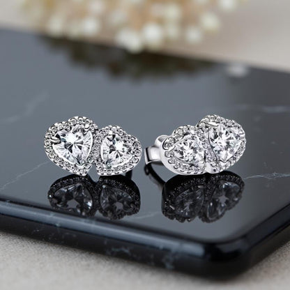 CLOUS D'OREILLES EN ARGENT POUR TOUJOURS