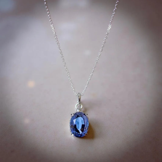 OVAL SAPPHIRE SET