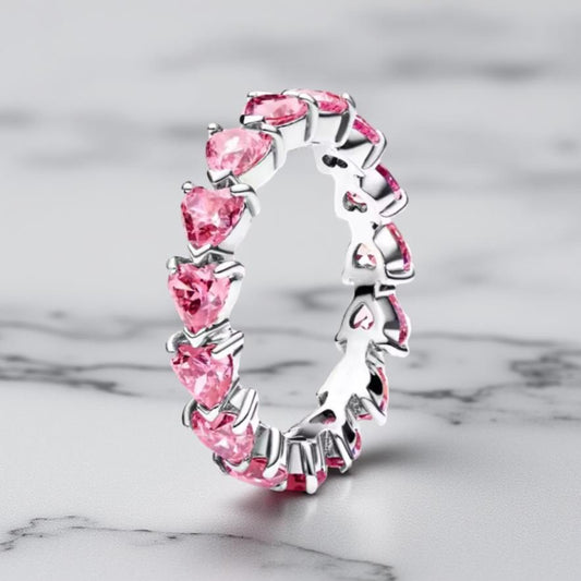 PINK ETERNITY HEARTS