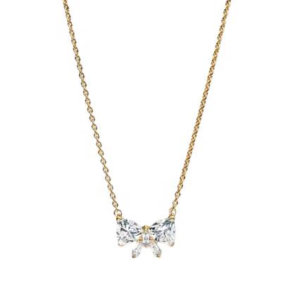 GOLDEN BOW NECKLACE