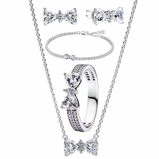 CONJUNTO DE LAZO DE PLATA