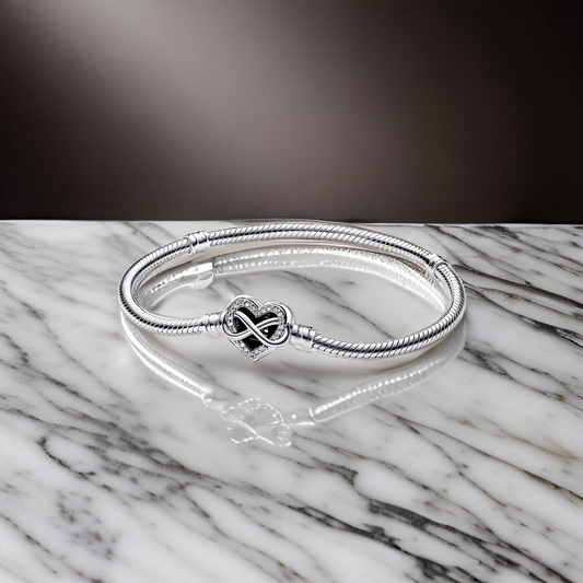 BRACELET COEUR INTEMPOREL