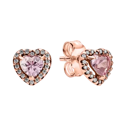 BLUSHING BRILLIANCE STUDS
